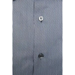 Robert Friedman Blue Cotton Men's Shirt