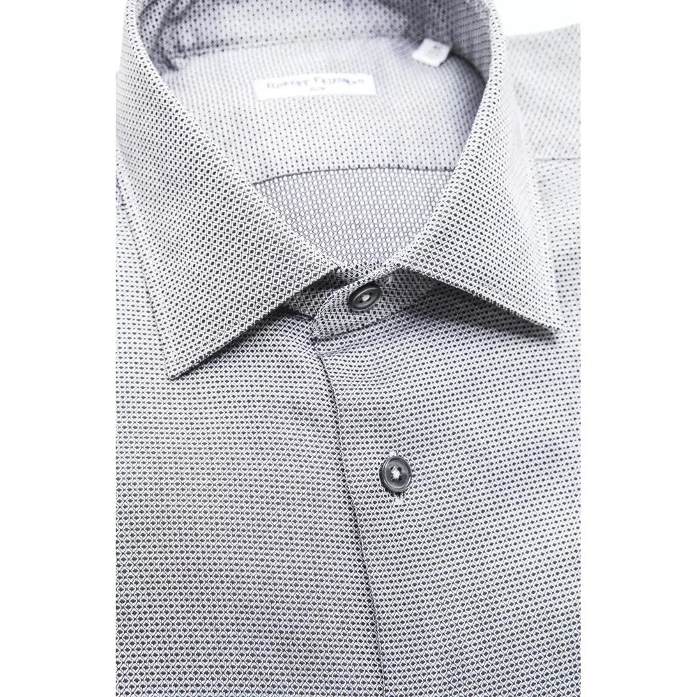 Robert Friedman Beige Cotton Men Shirt