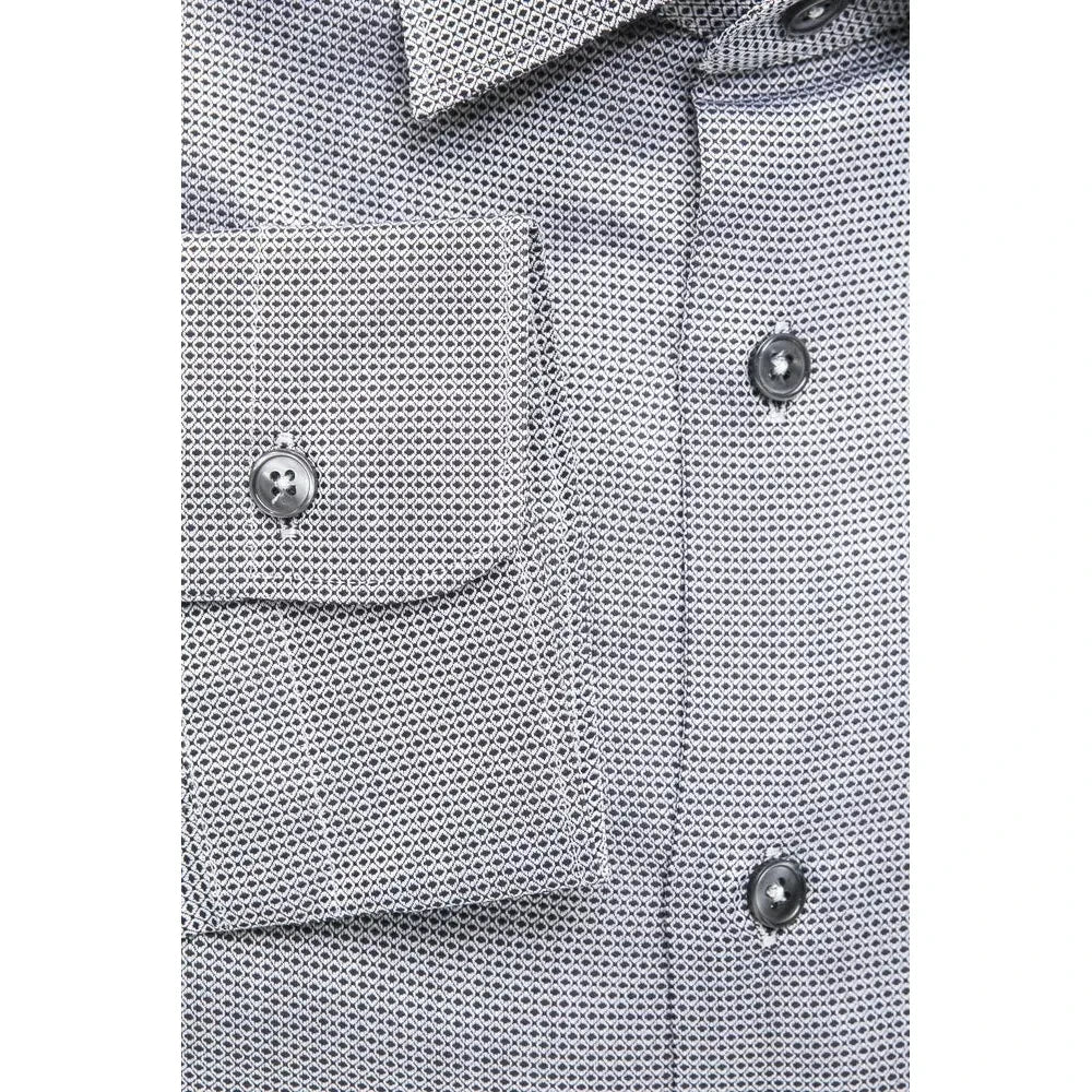 Robert Friedman Beige Cotton Men Shirt