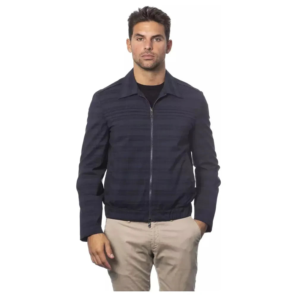 Verri Elegant Wool Blend Bomber Jacket