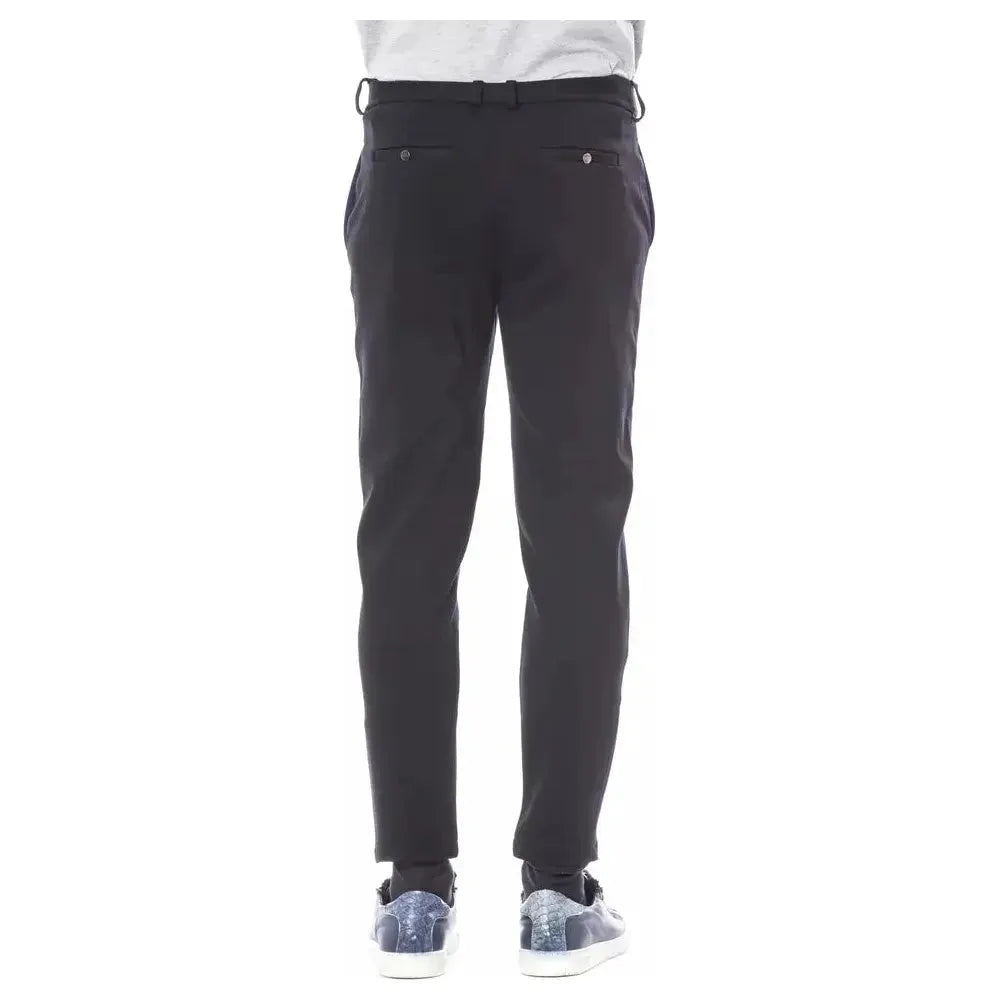 Verri Blue Viscose Men's Pant Jeans & Pants