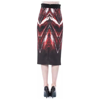 BYBLOS Multicolor Polyester Women Pencil Skirt