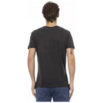 Trussardi Action Black Cotton Men T-Shirt