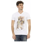 Trussardi Action White Cotton Men's T-Shirt