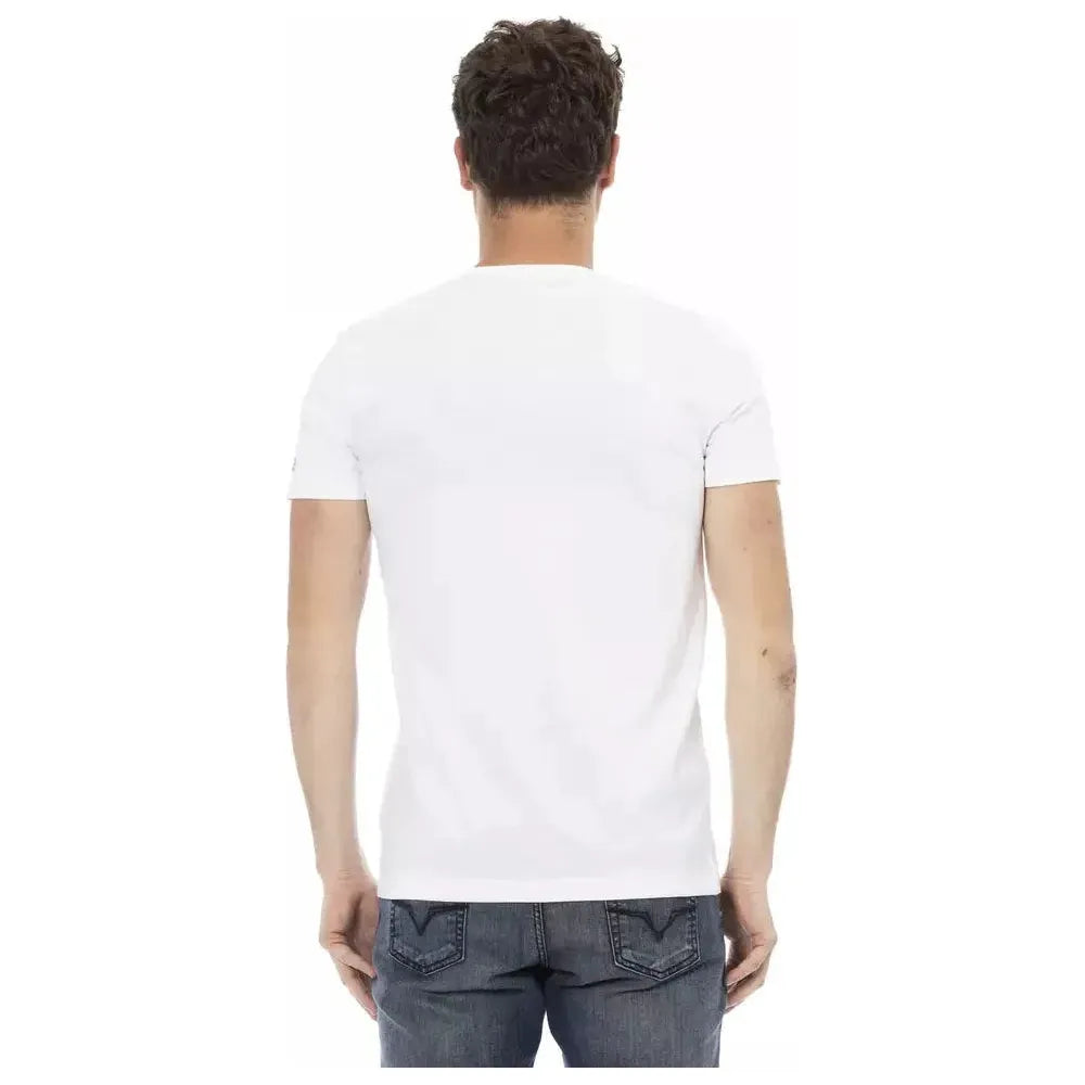 Trussardi Action White Cotton Men's T-Shirt