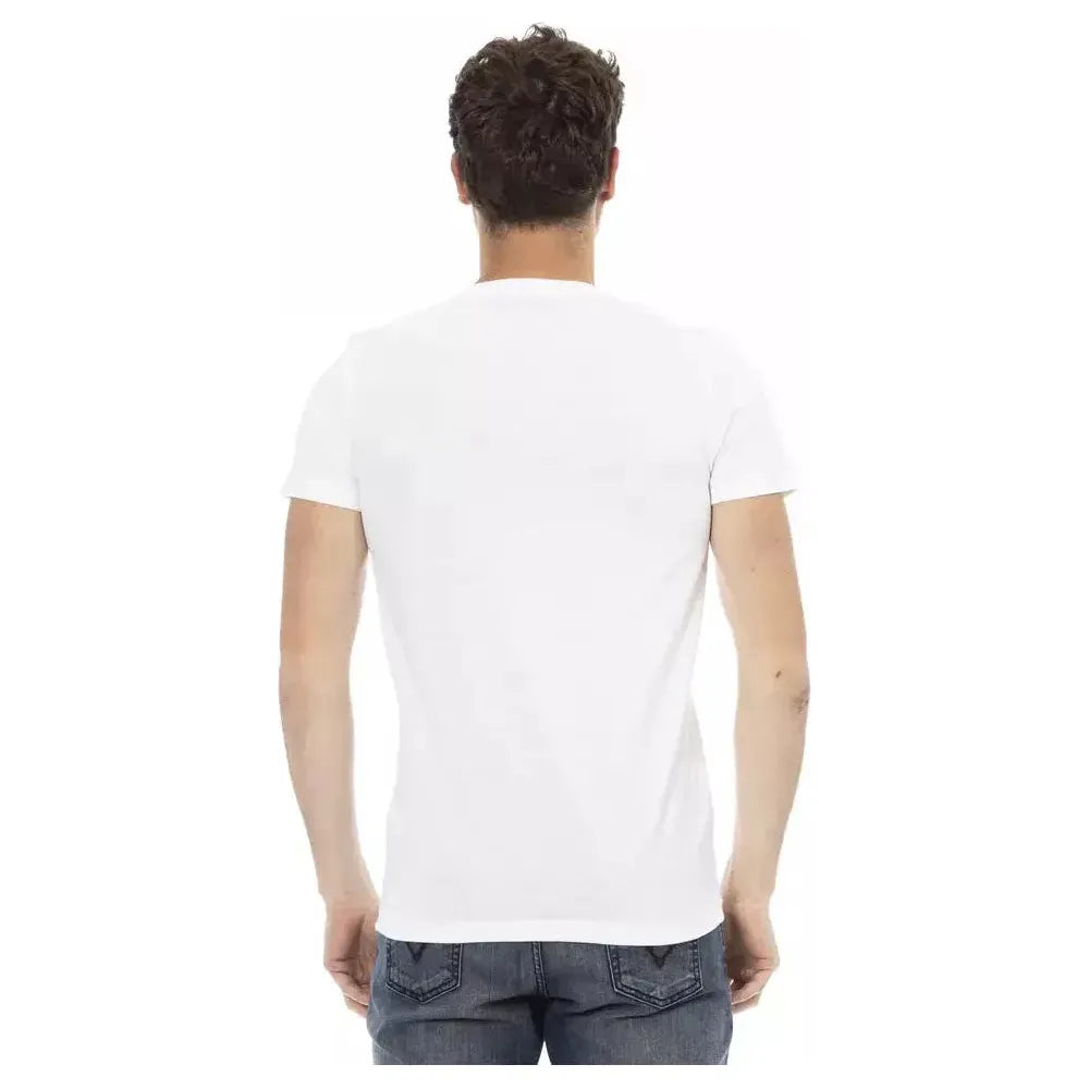 Trussardi Action White Cotton Men's T-Shirt