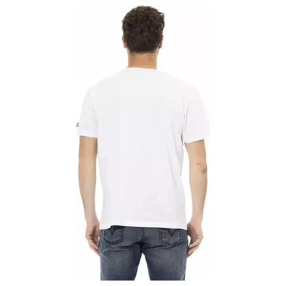 Trussardi Action White Cotton Men's T-Shirt
