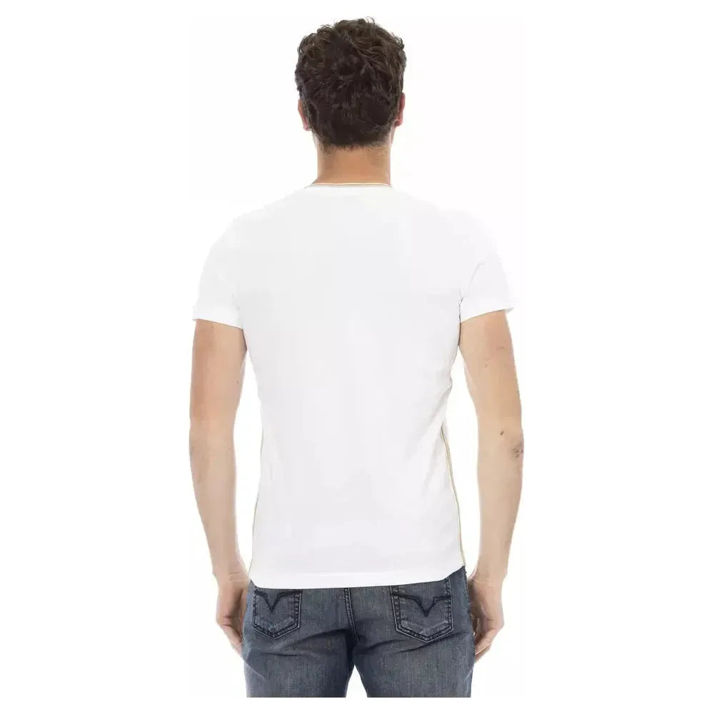 Trussardi Action White Cotton Men's T-Shirt