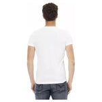 Trussardi Action White Cotton Men T-Shirt
