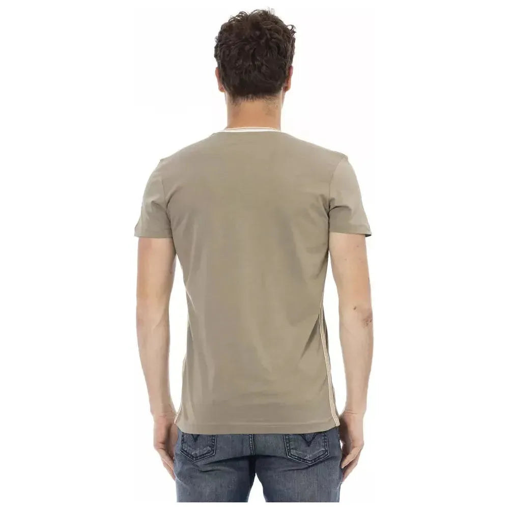 Trussardi Action Green Cotton Men's T-Shirt