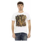 Trussardi Action White Cotton Men T-Shirt