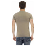Trussardi Action Green Cotton Men's T-Shirt