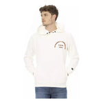 Automobili Lamborghini White Cotton Men Sweater Automobili Lamborghini White Smoke