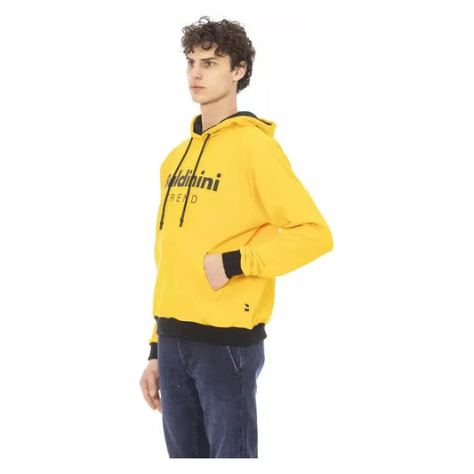 Baldinini Trend Yellow Cotton Men Sweater BA-22609-L