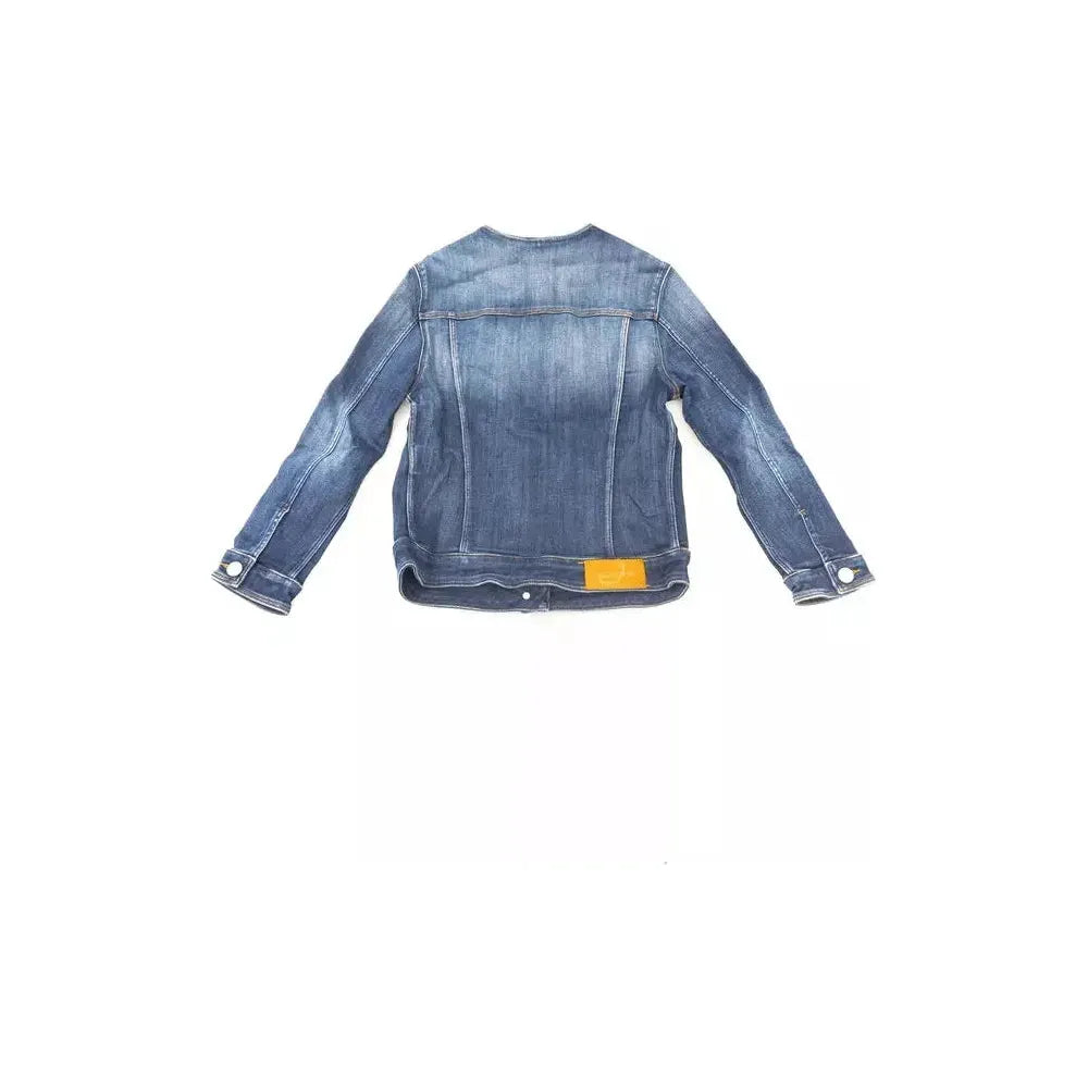 Jacob Cohen Blue Cotton Blazer