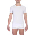 Bikkembergs White Cotton Men's T-Shirt BI-21801-S