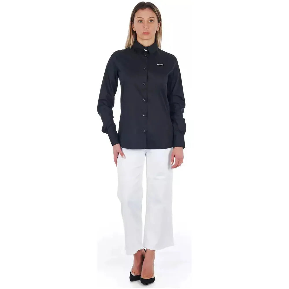 Frankie Morello White Cotton Women Cropped Trouser FR-21690-IT40|S