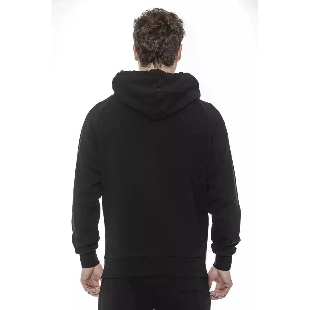 Tond Black Cotton Men Sweatshirt