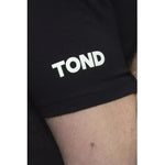 Tond Black Cotton Men's T-Shirt