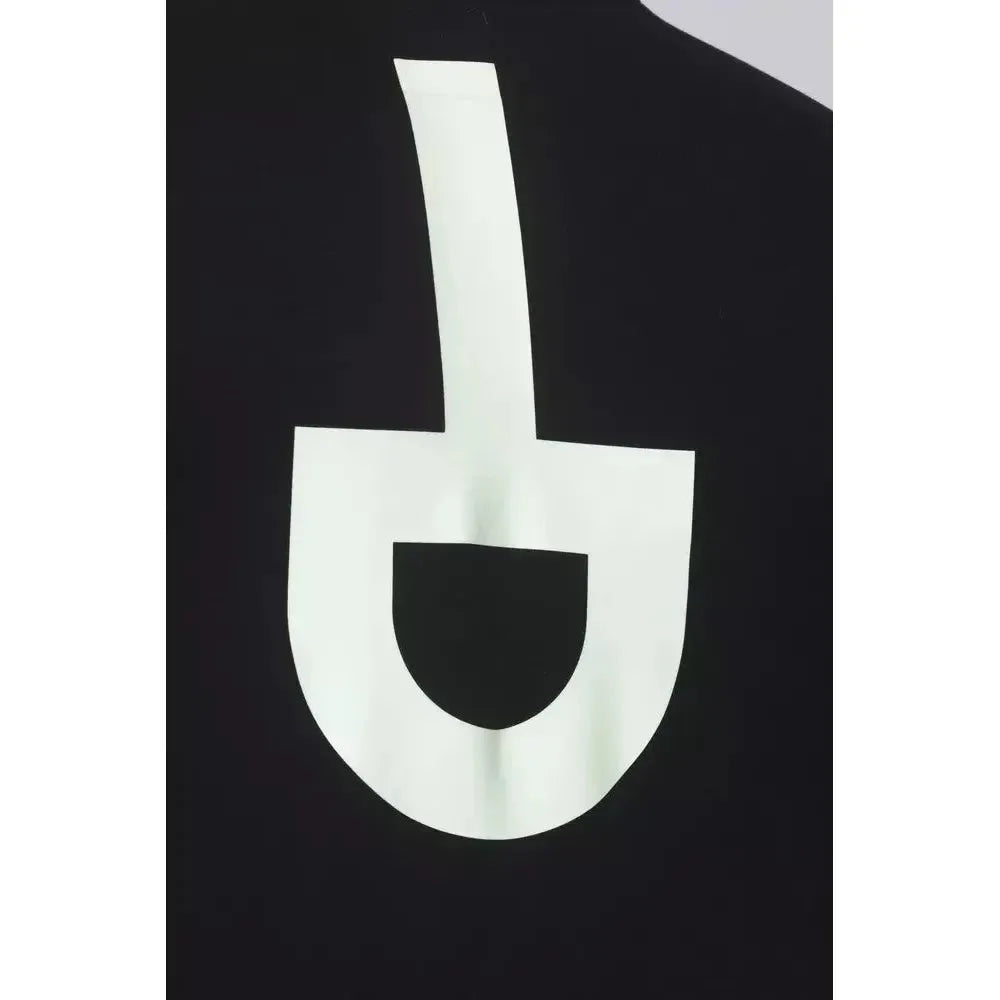 Tond Black Cotton Men's T-Shirt