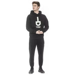 Tond Black Cotton Men Sweatshirt