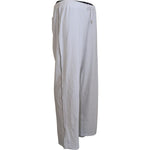 John Galliano Elegant Wide Leg Cotton Pants John Galliano Dark Gray