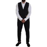 Dolce & Gabbana Black Gold Fantasy Tuxedo Slim Fit Suit KOS2110- 46
