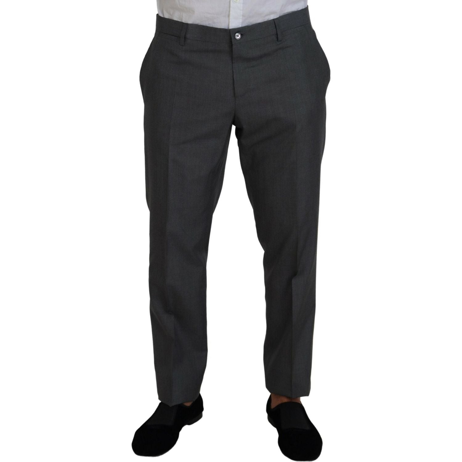 بدلة مارتيني فضية أنيقة من دولتشي آند غابانا مكونة من ثلاث قطع