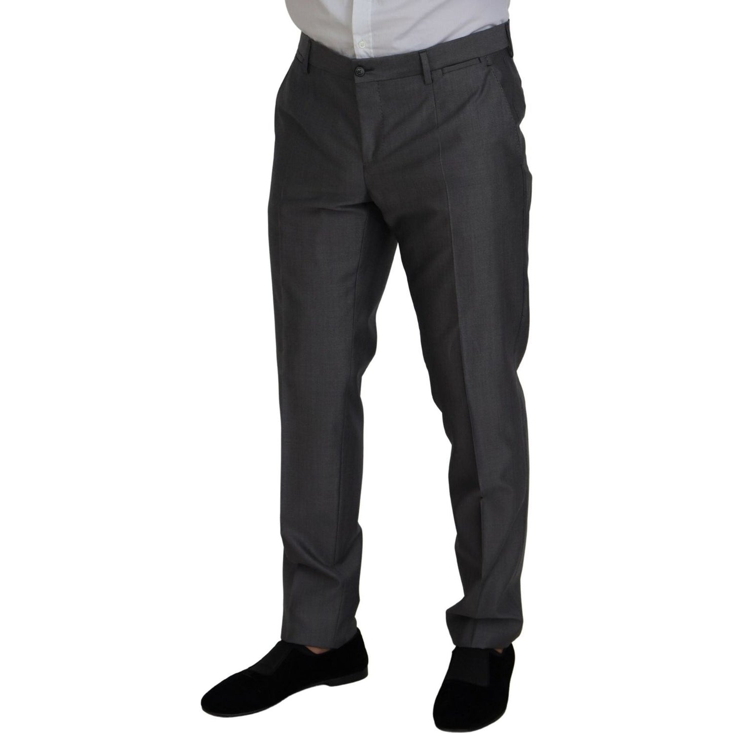 Dolce & Gabbana Gray SICILIA 3 Piece Slim Fit Suit