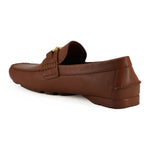 Versace Elegant Medusa-Embossed Leather Loafers