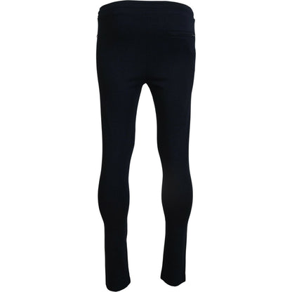 Dolce & Gabbana Blue Mens Sport Cotton Sweatpants Pants