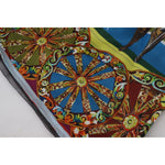 Dolce & Gabbana Multicolor Sicily Silk A-line Long Gown Dress