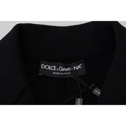 Dolce & Gabbana Black Button Cardigan Blazer Viscose Jacket 10% Nylon,15% Polyester,1728,3% Elastane,67345645728,Black,Blazers - Suits & Blazers - Clothing,Clothing,Dolce & Gabbana,IT38 | XS,Material: 72% Viscose,New with tags,Suits & Blazers - Clothing,S