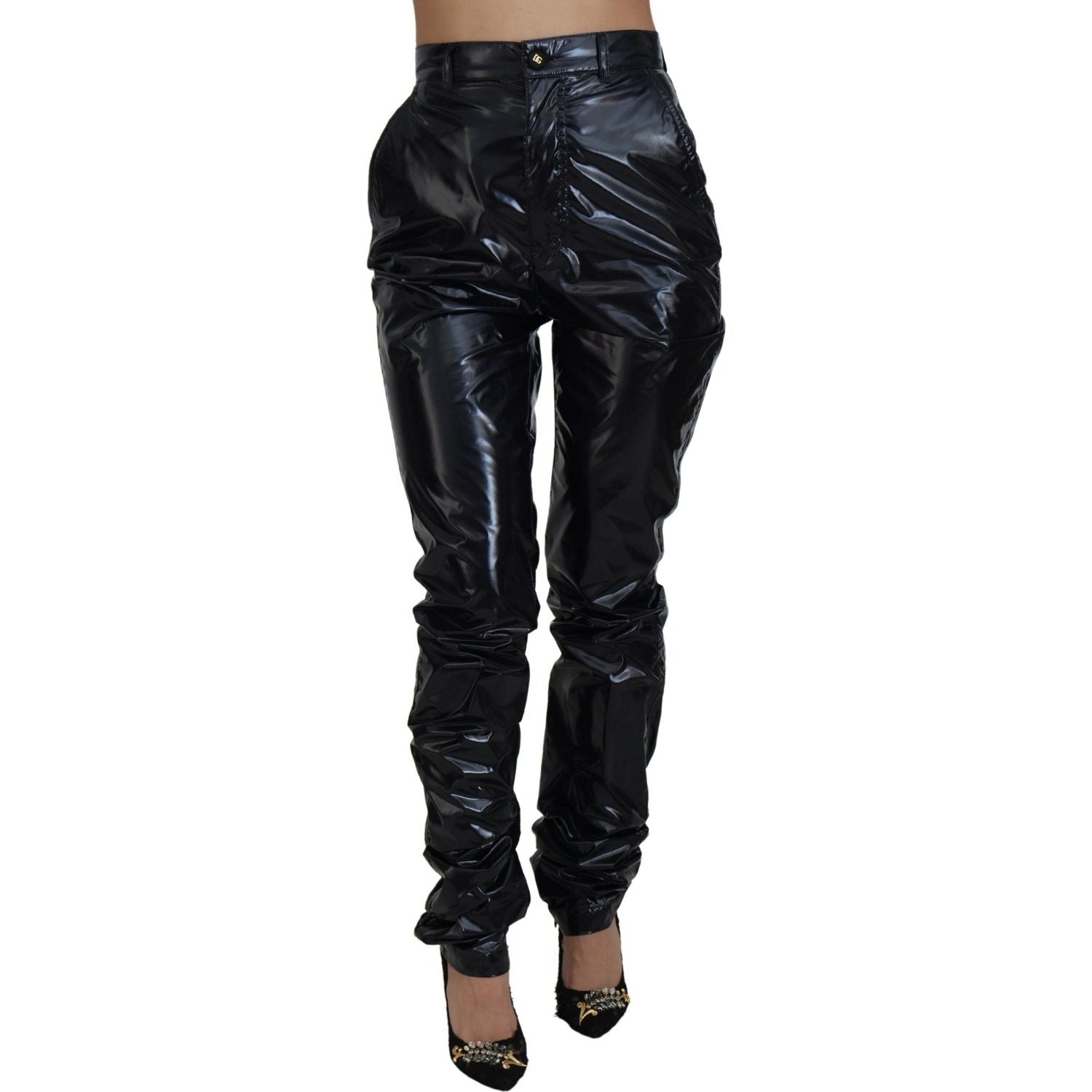 بنطلون Dolce &amp; Gabbana Chic High Waist Skinny - أناقة متجددة