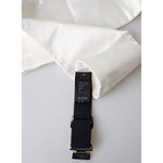 Dolce & Gabbana White Men Wide Waist Silk Belt Cummerbund