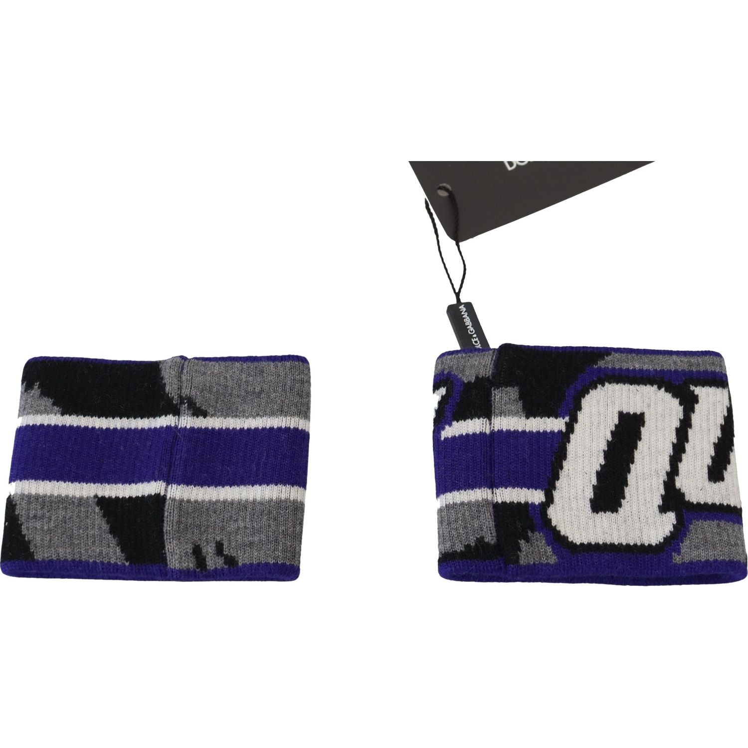 سوار المعصم ريجال من الصوف باللون الأرجواني من دولتشي آند غابانا