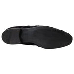 Dolce & Gabbana Black Brocade Loafers Formal Shoes MV5114-44