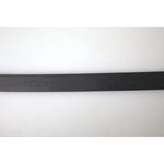 Dolce & Gabbana Bordeaux Leather Silver Metal Buckle Belt