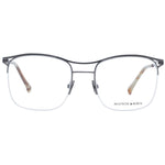 Scotch & Soda Gray Men Glasses Frame in gunmetal with half-rim style, metal frame, and plastic demo lenses, model size 53-19-140.