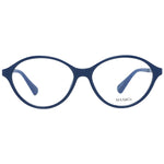Oval full-rim Max & Co Blue Women Glasses Frame with plastic material and 54 mm lens width. Includes branded case.