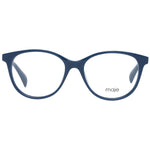 Maje Blue Women Glasses Frame, full-rim stylish plastic in blue round design with demo lenses.