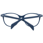 Maje Blue Women Glasses Frame with full-rim round style, blue plastic frame and demo lenses, size 51-16-140, includes branded case.