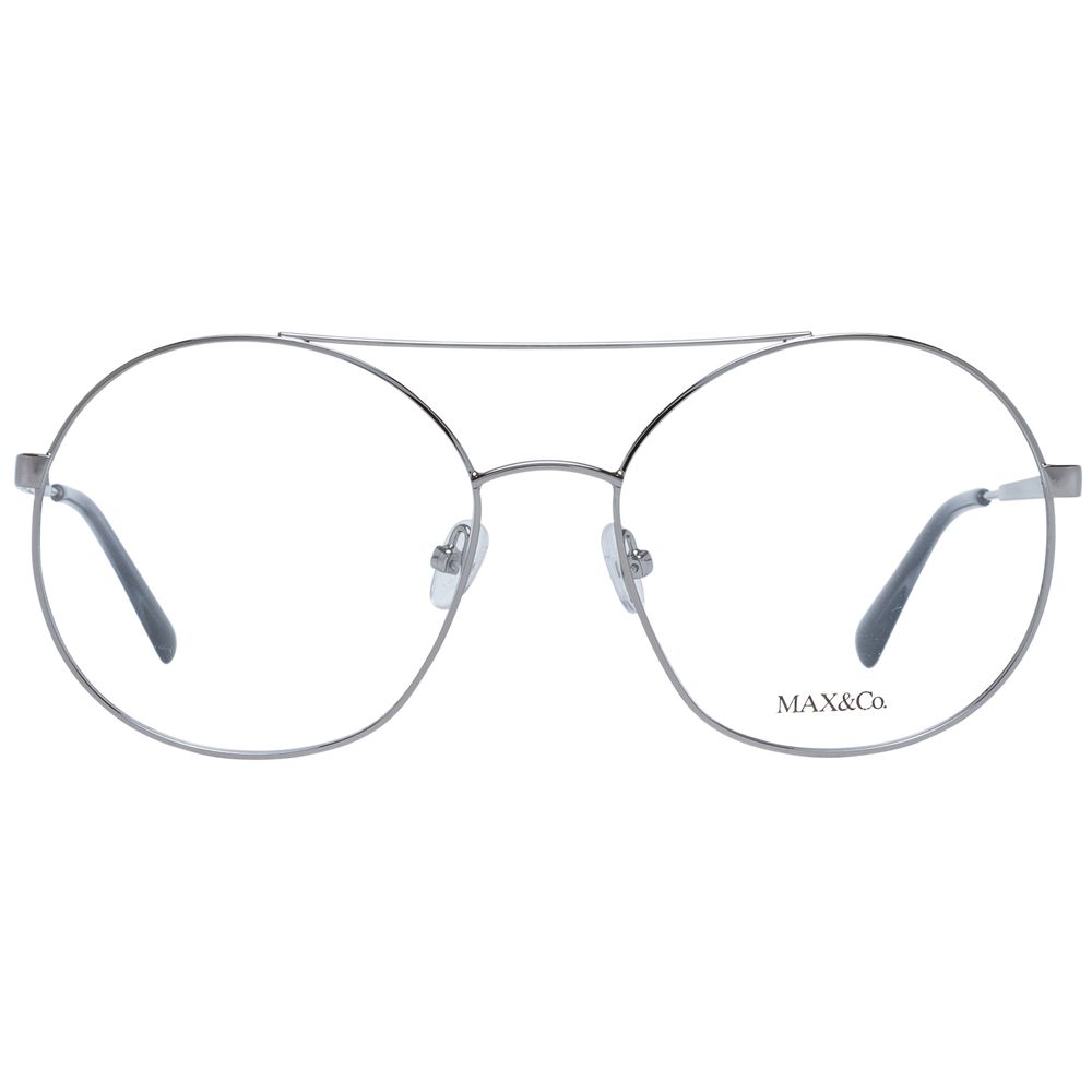 Max & Co Gray Metal Glasses (Frames)