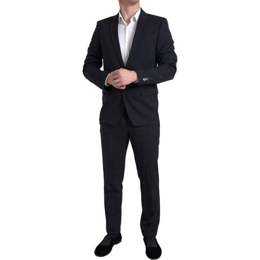 Dolce & Gabbana Blue 2 Piece Single Breasted MARTINI Suit