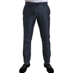 Dolce & Gabbana Blue 2 Piece Double Breasted MARTINI Suit