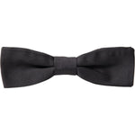 Dolce & Gabbana Dark Gray Silk Adjustable Neck Men Papillon Bow Tie FT3813
