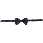 Dolce & Gabbana Blue Silk Adjustable Neck Men Papillon Bow Tie FT3818