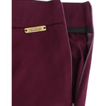 John Galliano Purple slim fit pants