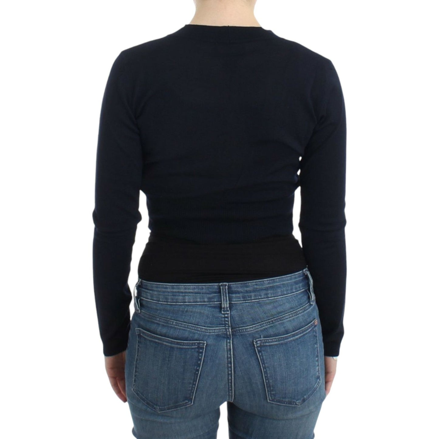 Cavalli Black cropped wool cardigan1728,67345645728,Black,Cardigans - Sweaters - Clothing,Cavalli,Clothing,IT46|XL,IT48|XXL,Material: 100% Virgin Wool,New with tags,Sweaters - Clothing,Sweaters - Women - Clothing,Women,Women - Clothing