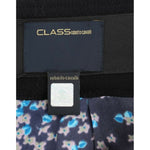 Cavalli Elegant Black Wool Pencil Skirt Cavalli Dark Slate Gray